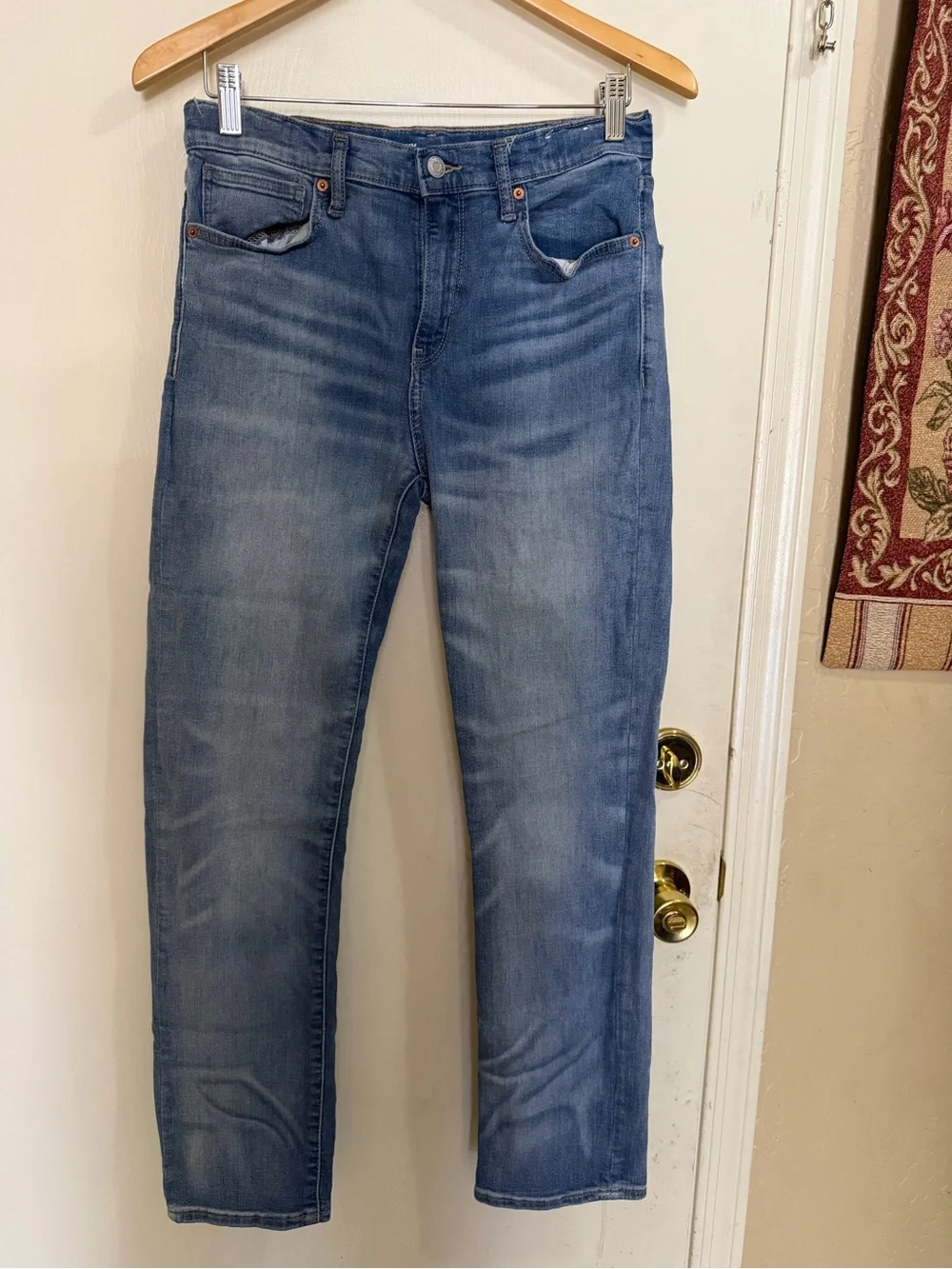 Old Navy Blue Slim Stretch Jeans size 16 ( 244)
